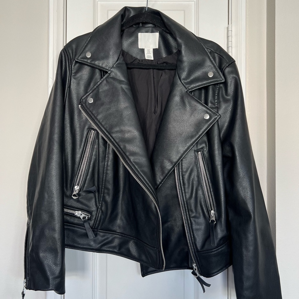 H&M Faux Leather Jacket